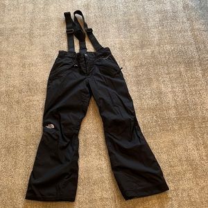 North Face overall snow pants
